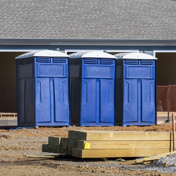 do you offer hand sanitizer dispensers inside the portable restrooms in Botines Texas